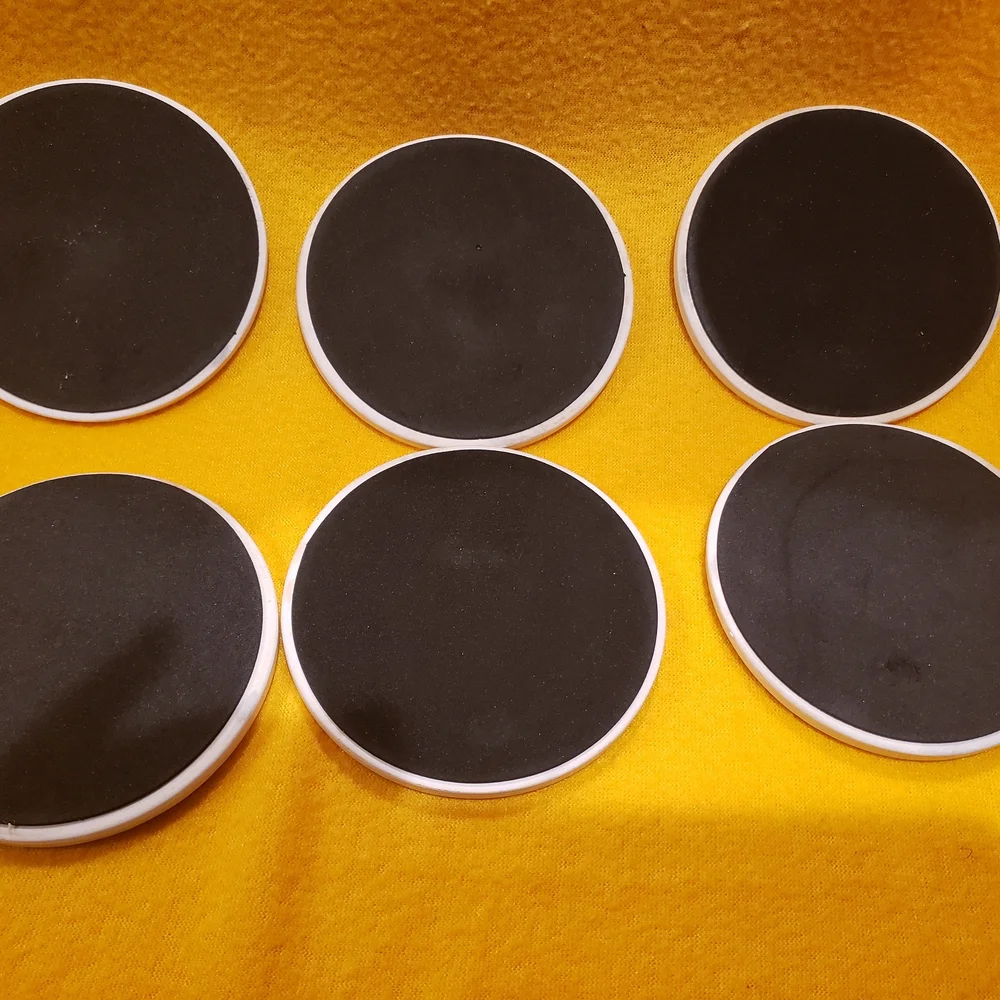 Olive Party Coasters Set of Six